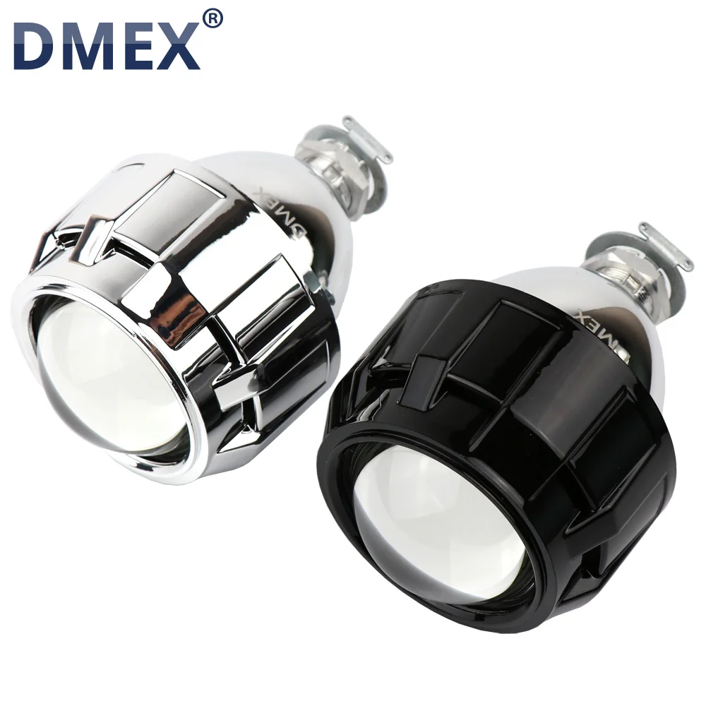 DMEX 2.5 дюймовый HID проектор биксеноновый WST Mini H1 объектив проектора с кожухом