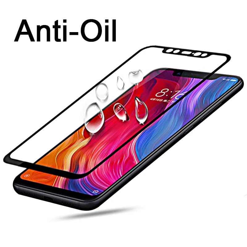 Закаленное стекло для xiaomi xiomi 9 8 a1 a2 a3 a5x 6x6 poco f1 Защитная пленка экрана xiami mi9 mi8 lite