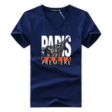 Мужская футболка с v-образным вырезом, Мужская модная футболка с коротким рукавом, повседневная мужская футболка для фитнеса, брендовая одежда, топы 5XL