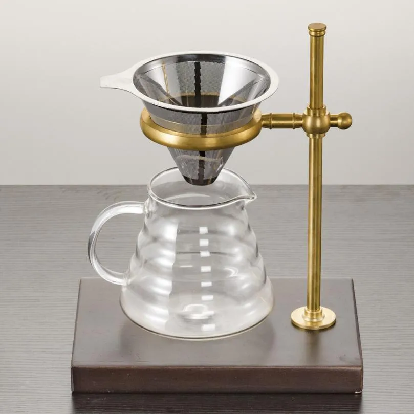 

ISHOWTIENDA 1pc Baseless Baskets Coffee Dripper Stainless Steel Reusable Coffee Filter Machines Maker Coffee Capsule Pod 0523