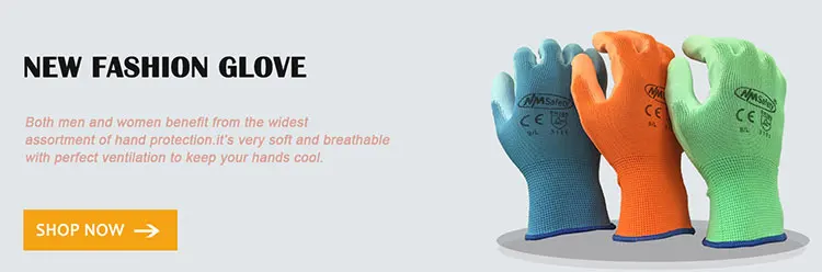 NMSAFETY 13 калибра трикотажные защитные рабочие перчатки