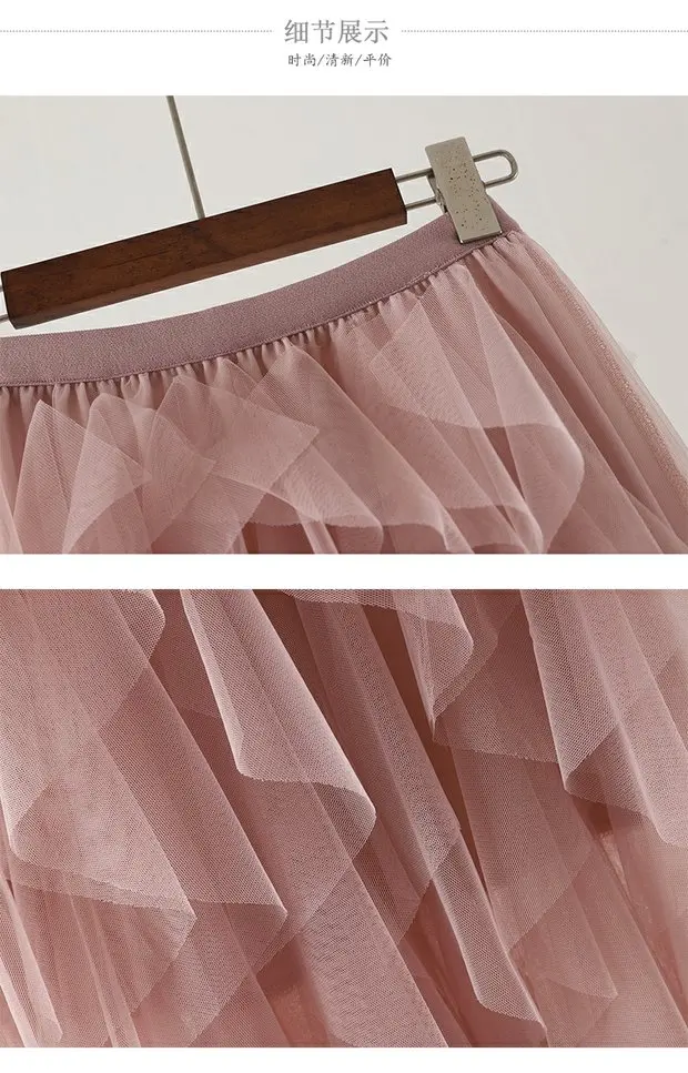 2019 Осенние новые необычные женские юбки однотонные кружевные сексуальные женские элегантные юбки универсальные модные юбки