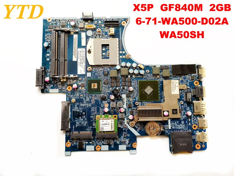 Оригинальная материнская плата для ноутбука Hasee X5P GF840M 2 Гб 6 71 WA500 D02A WA50SH