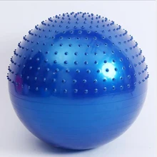 65 см спортивные мячи для йоги, фитнес, тренажерный зал, фитбол для баланса, пилатеса, тренировки, колючий Массажный мяч