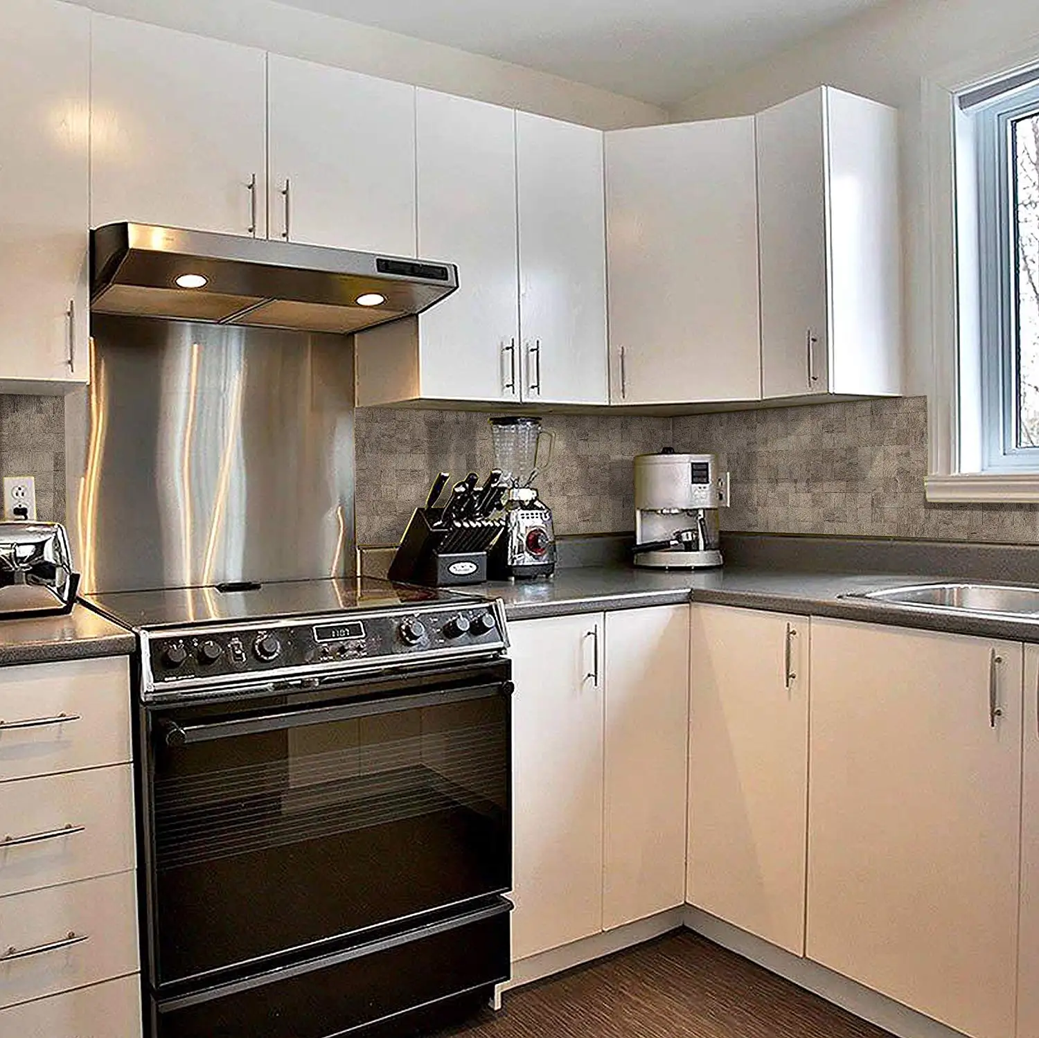 Vividtiles Peel And Stick Backsplash Tile Pvc Kitchen Backsplash