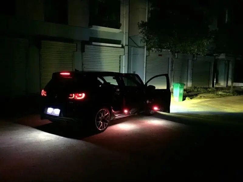 2 шт. светодиодная подсветка двери без ошибок для Porsche Cayenne 958 2011 2017|Сигнальная