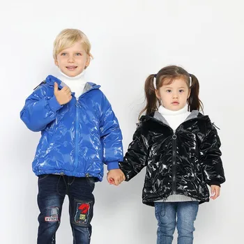 

Children Down Jackets Winter Keep Warm Hooded Outerwear Boys And Girls Loose Coat High Quality Top Child White Duck Down Jacket