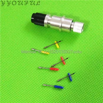 

5pcs x 60 Degree quality CB09 Graphtec Blade Cutting Plotter Vinyl Cutter CE5000 CB09U Needle Knife Blade Lettering+ 1pc holder