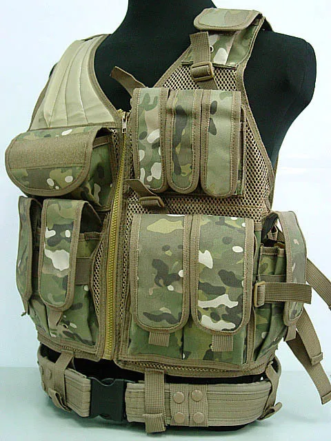USMC Tactical Hunting Combat Vest (Multicam)[VT-05] free shipping