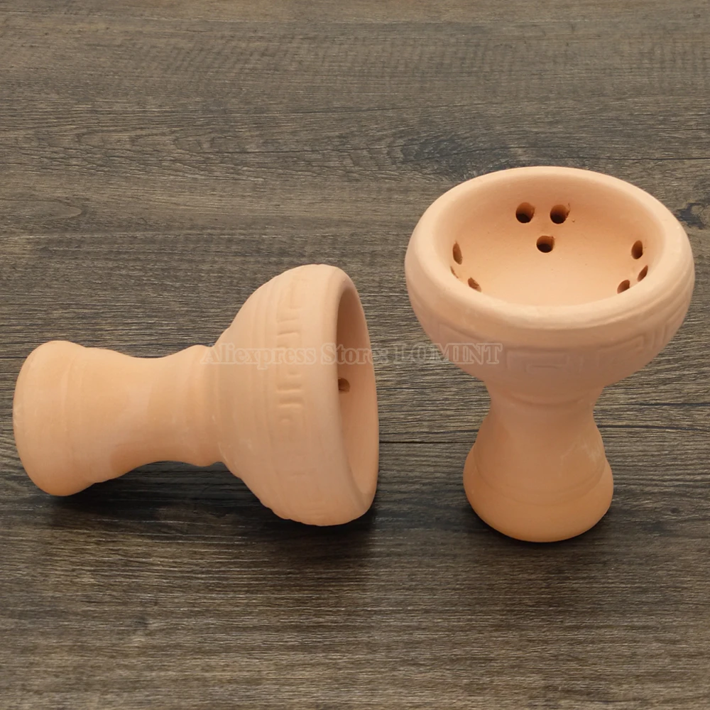 LOMINT Hookah Accessories Red Clay Tobacco Bowl For Shisha Hookahs Chicha Narguile Russia China Chinese Club LM-233