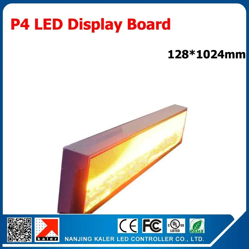 

TEEHO P4 Indoor LED Display Module 256*128mm 1/16 scan 3in1 SMD RGB Full Color LED Text Display Board 128*1024mm