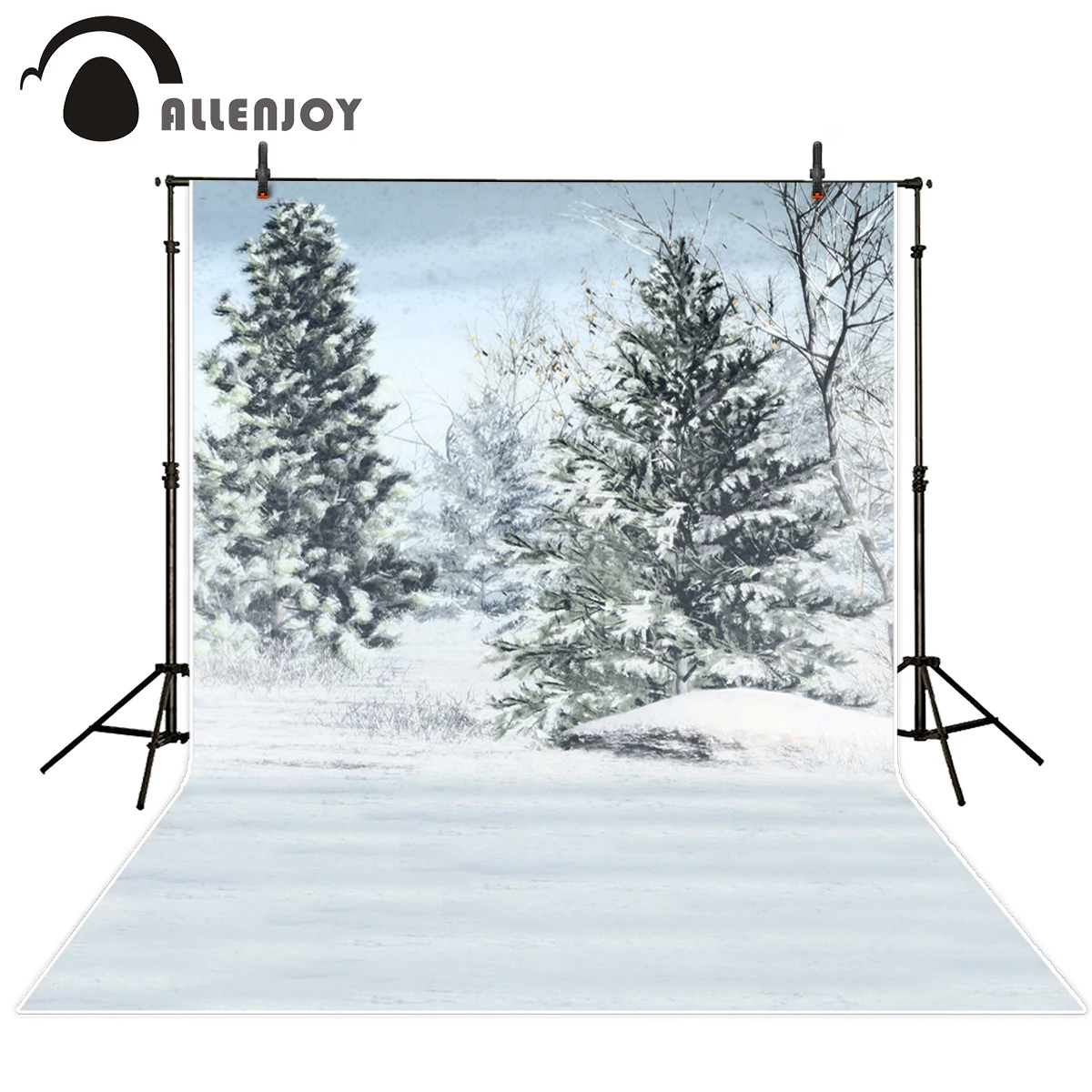 Allenjoy фотографии фонов зимние сосновый лес средства для новорожденный фотостудия