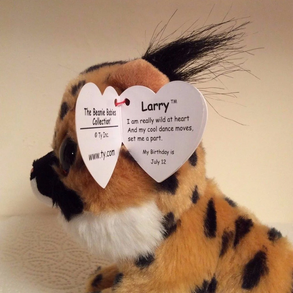larry the lynx beanie boo