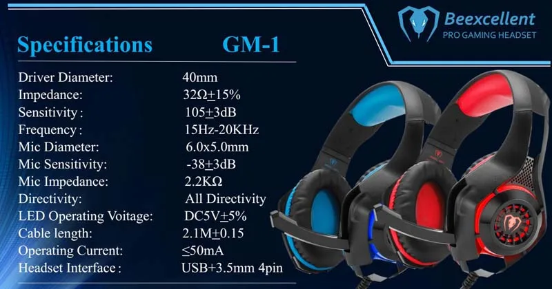 Gaming Headphones Headset  Stereo Wired Gamer Earphone With Microphone For PS4 For Xbox One  Phone PC Laptop (9)