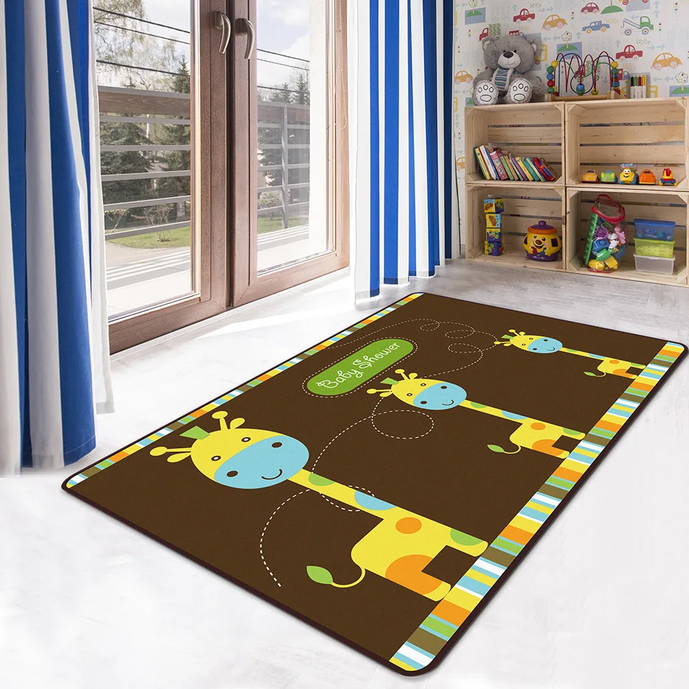 Zeegle ковер для гостиной Universe Planet ковер с рисунком для гостиной мягкий ковер для детской комнаты ковры для спальни - Цвет: Giraffe