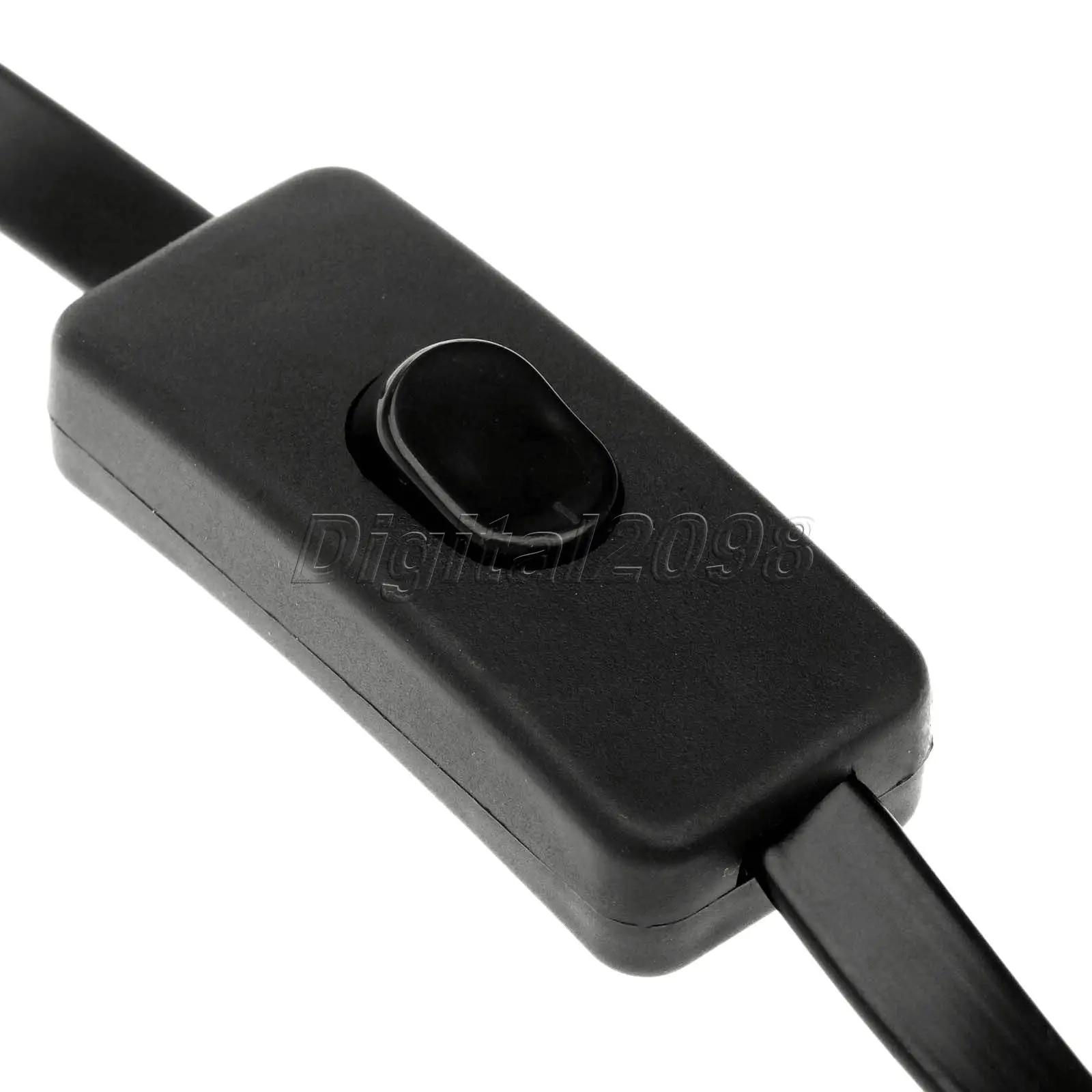 60 см тонкий As Noodle OBD2 OBDII 16 Pin мужской и женский плоский удлинитель + выключатель