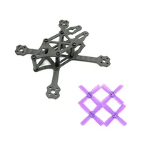 F90 88mm 88 Carbon Fiber Frame Kit Mini Light For Indoor Interior RC FPV Cross Racing Drone Quadcopter With 1935 Propeller