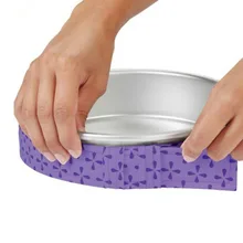 Форма для торта, полоски для выпечки, даже ремешок для часов, даже протектор, супер абсорбирующий толстый хлопок, выпекающий влажный уровень, инструмент для выпечки торта