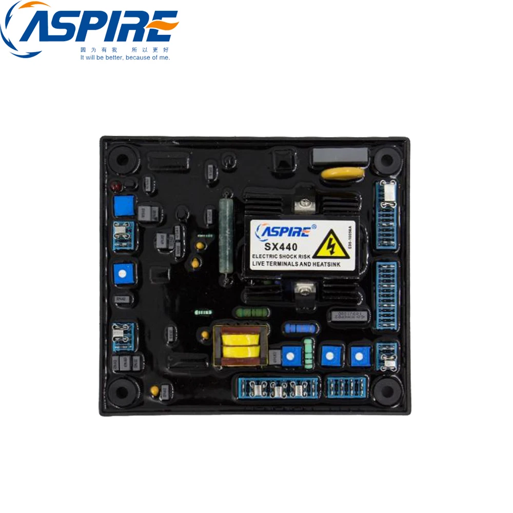 

China Generator Control Panel Aspire AVR SX440 Automatic Voltage Regulator for Stamford Synchronous Generator
