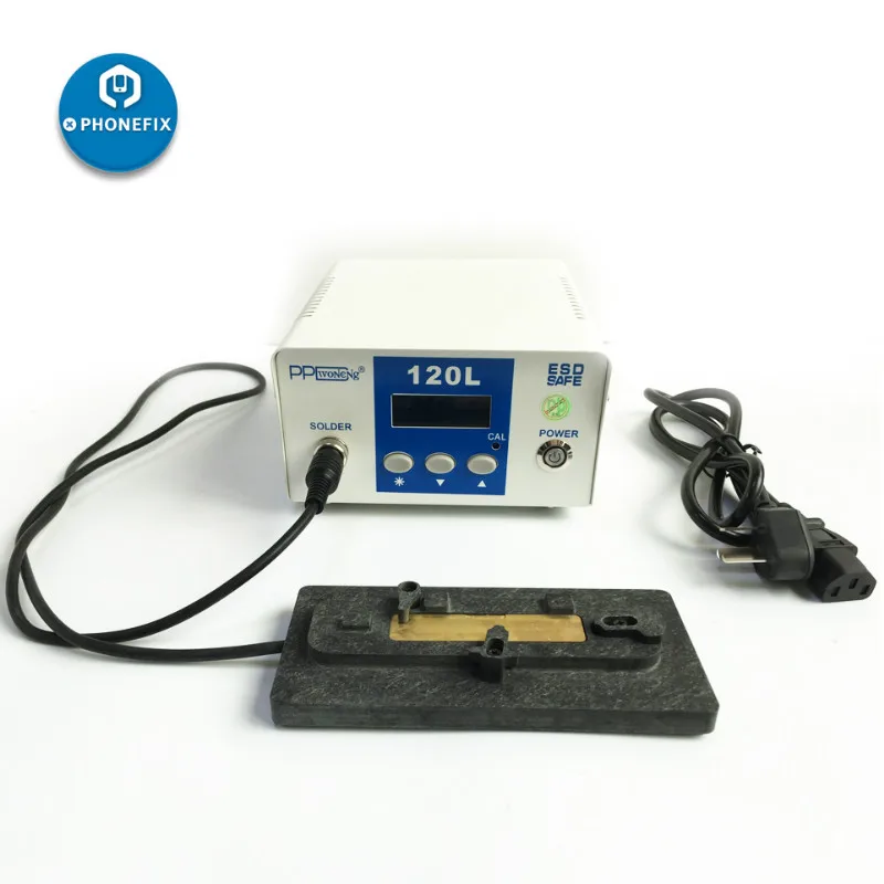 

PHONEFIX PPD120 Desmearing Desoldering Rework Station with Heating Copper Board Phone Motherboard Soldering Reballing Platform