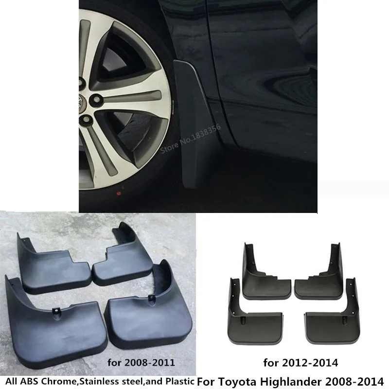 Брызговик для Toyota Хайлендер 2008 2009 2010 2011 2012 2013 2014 кузова автомобиля брызговик из