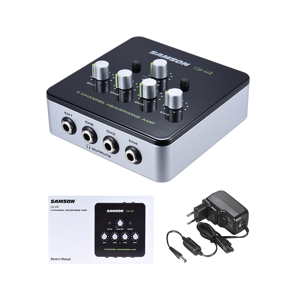 Ultra compact Headphone Amplifier 4 Channel Mini Audio