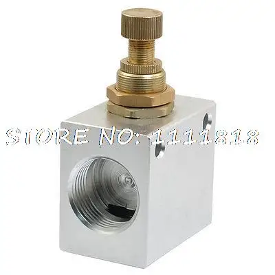 

Silver Tone KLA-25 One-Way Restrictive Air Flow Control Valve 32mm Thread