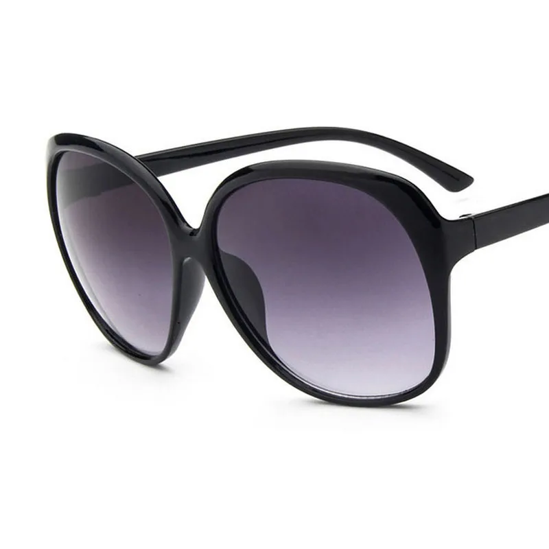 Большие круглые UV400 линзы солнцезащитные очки Модные женские солнцезащитные очки «кошачий глаз» черные красные фиолетовые уличные очки gafas de sol mujer