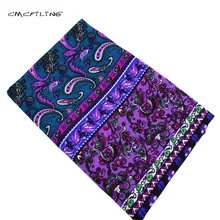 CMCYILING хлопчатобумажная льняная ткань с принтом для шитья одежды скатерти для штор сумки материал тонкая Цветочная Этническая ткань