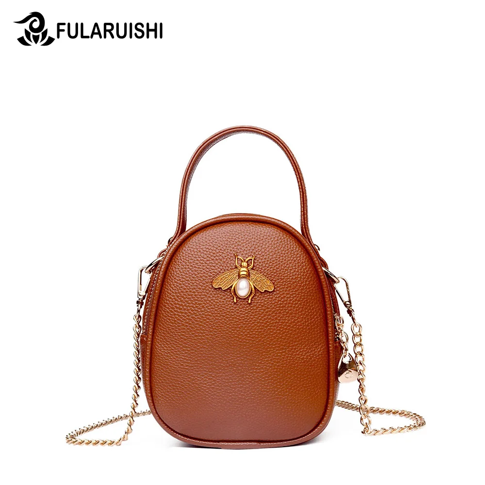 

Fularuishi 2019 New Pu Leather Women Handbags Animal Embroidery Decorative Messenger Bags Women's Shoulder Packages Fashion Girl