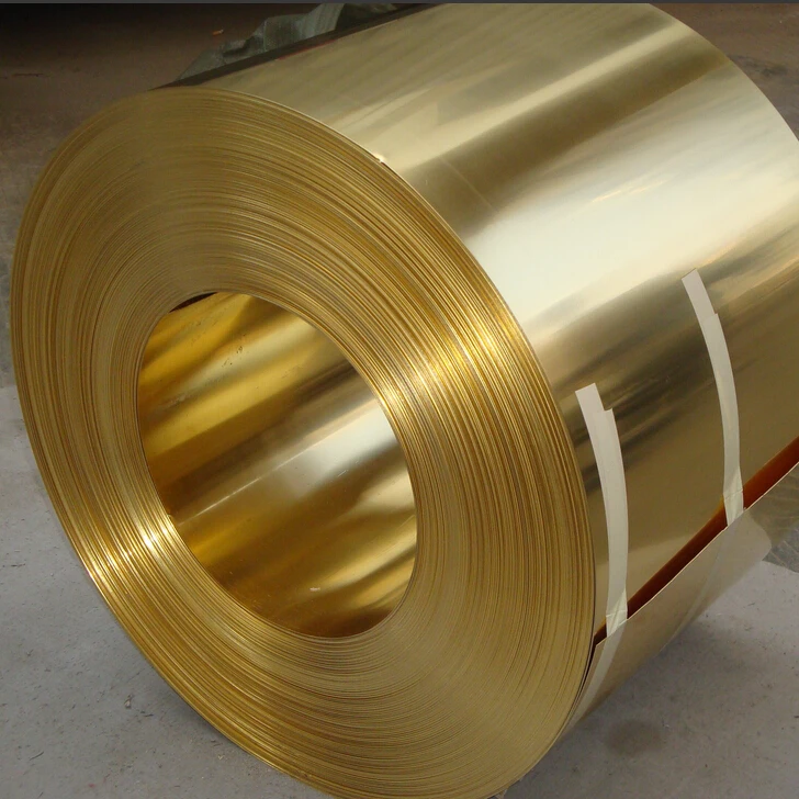 

wholesale price 0.05x100mm 1meter DIY material Brass tape Gold copper foil FREE SHIPPING