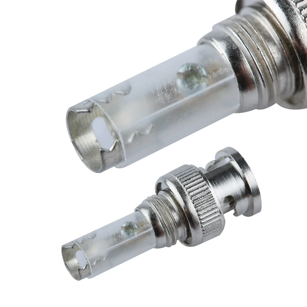 1PC Solder Less Twist Spring BNC Connector Jack for Coaxial RG59 for