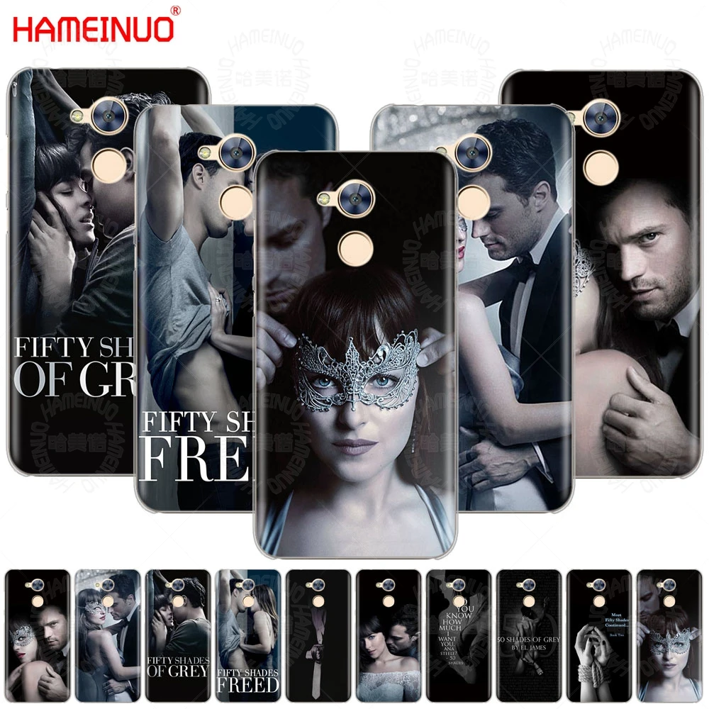

HAMEINUO Fifty Shades Darker Cover phone Case for Huawei Honor 10 V10 4A 5A 6A 7A 6C 6X 7X 8 9 LITE