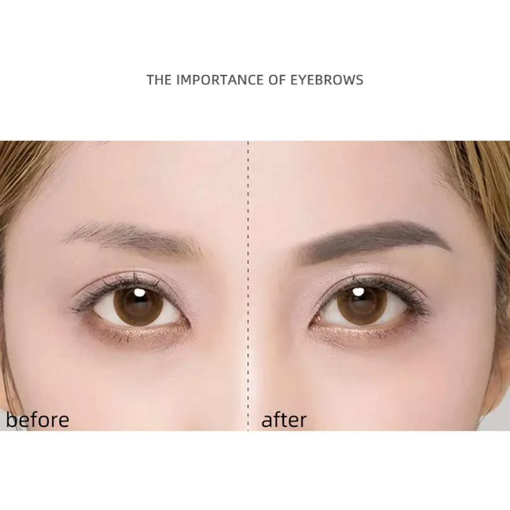 Make Individual Character Eyebrow Makeup 3 Color Eyebrow Powder Combination Professional Waterproof Makeup Eye Shadow With Brush