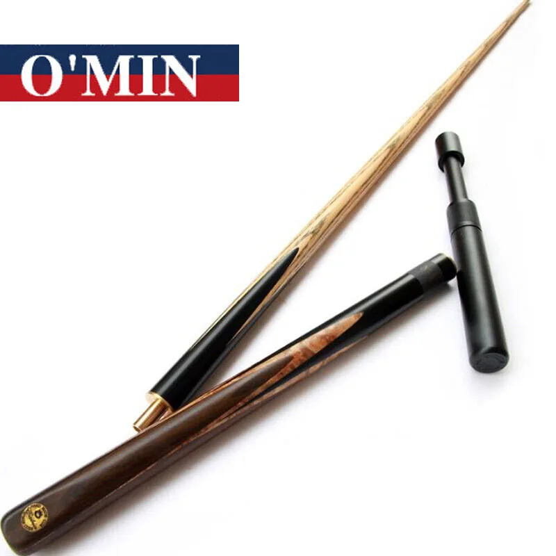 OMIN высокое качество 3/4 Snooker Cue Stick 9 5 мм наконечники ручной работы s Чехол Набор