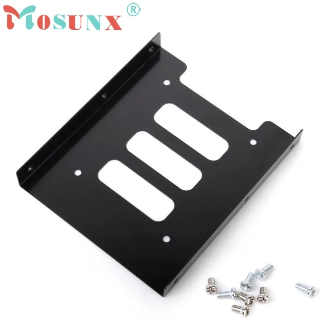 

2.5" SSD HDD To 3.5" Mounting Adapter Bracket Dock Hard Drive Holder For PC SZ0301*1.1