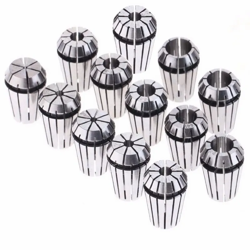 13pcs 1 13mm ER20 Spring Collet Set CNC Workholding Engraving Milling Lathe VEC56