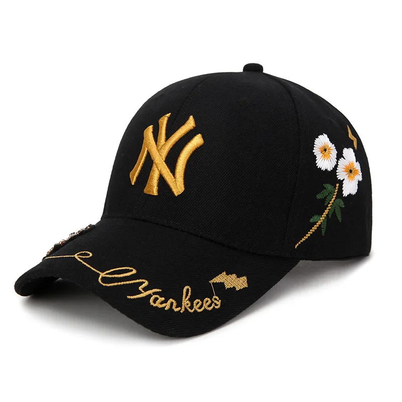 

LOUVIZE VICTOR 2018 New Hot Fashion Baseball Caps Sun Hats for Women Solid Embroidery Snapback Cap Visor Cap