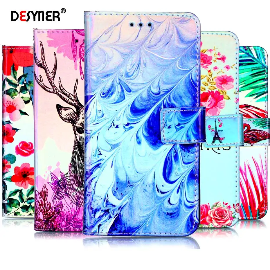 

Blu-Ray Luxury Flip wallet Leather Case For Huawei P10 P20 MATE 20 Lite Y3 Y5 Y6 2017 Honor 5C 6A 7A Pro Lovely Phone Case Cover