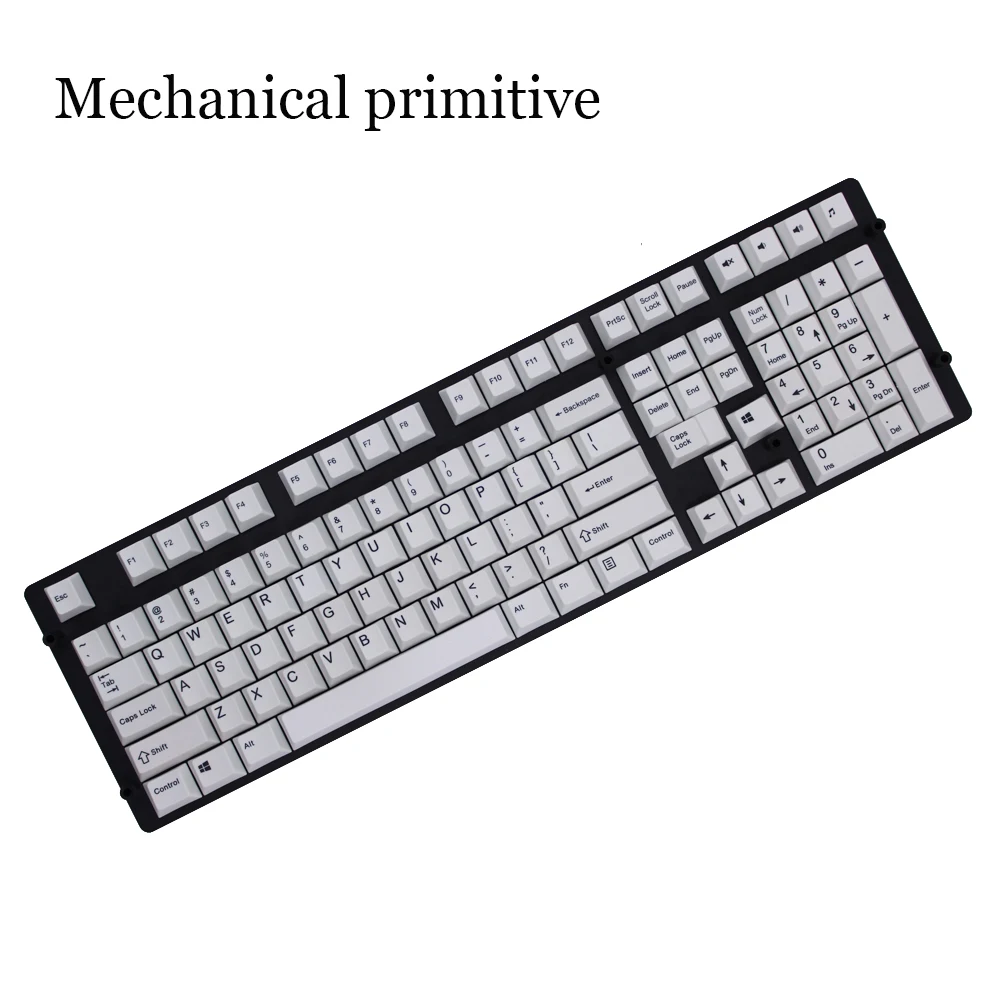 MP Вишневый профиль 110 Keycaps английская/Корейская версия уплотненная клавиатура PBT