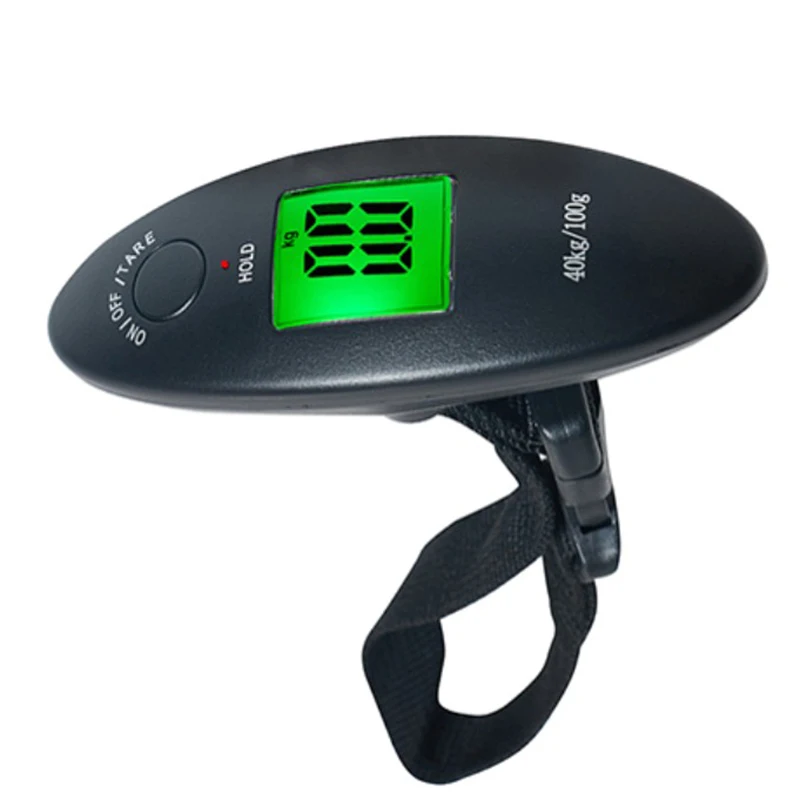 

40kg/10g 88Lb Digital Electronic Luggage Scale LCD Display Portable Travel Handheld Weighing Luggage Suitcase Bag Scale