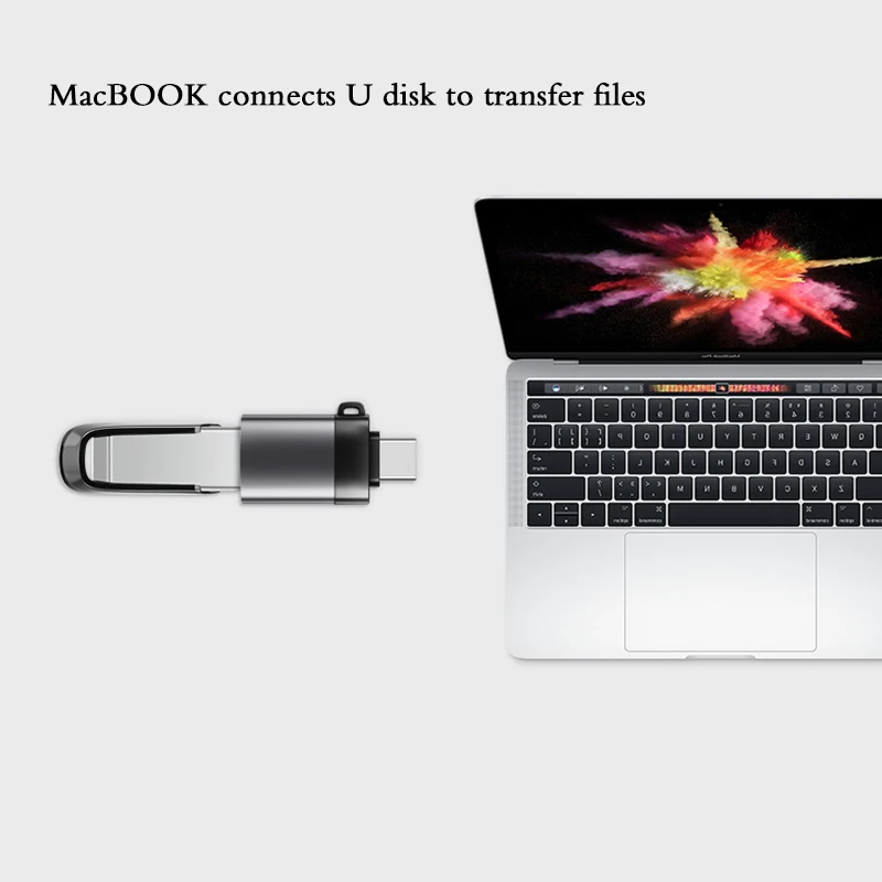 Новый Кабель адаптер Type C на USB 3 0 OTG конвертер для Samsung Galaxy S9 Huawei p20 MacBook OTG|USB-хабы| |