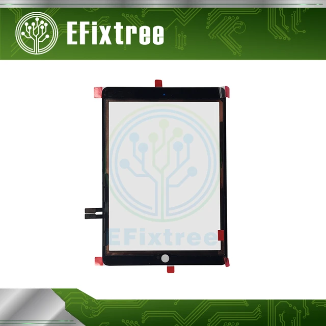 Écran tactile de rechange pour iPad 9.7 2018 A1893 A1954 - Kit de  réparation de panneau d'affichage tactile pour iPad 6e génération, avec  verre trempé