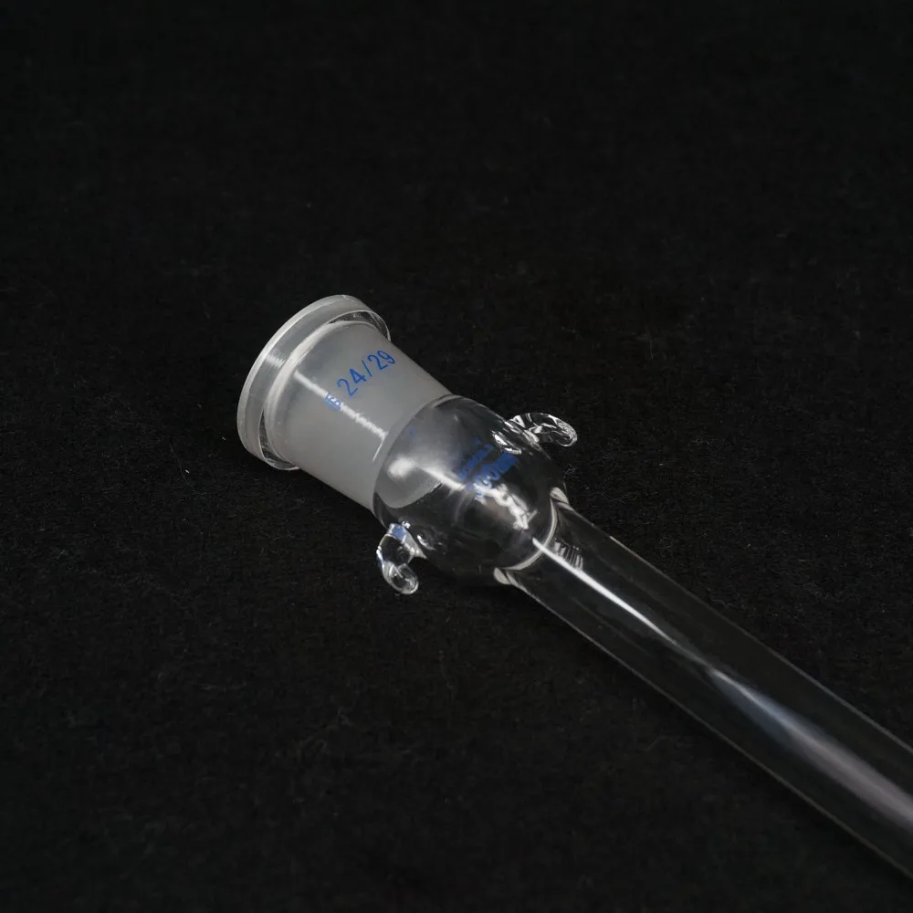 Billig 16 40mm ID 24 29 Glas Chromatographie Spalte Wasser hahn Boden Kegel Fritted