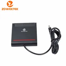 Aliexpress - Original Zoweetek 12026-2 Easy Comm USB EMV Smart Card Reader Writer For ISO 7816 EMV Chip Tags + 1pcs Card Reader + 1 Driver CD