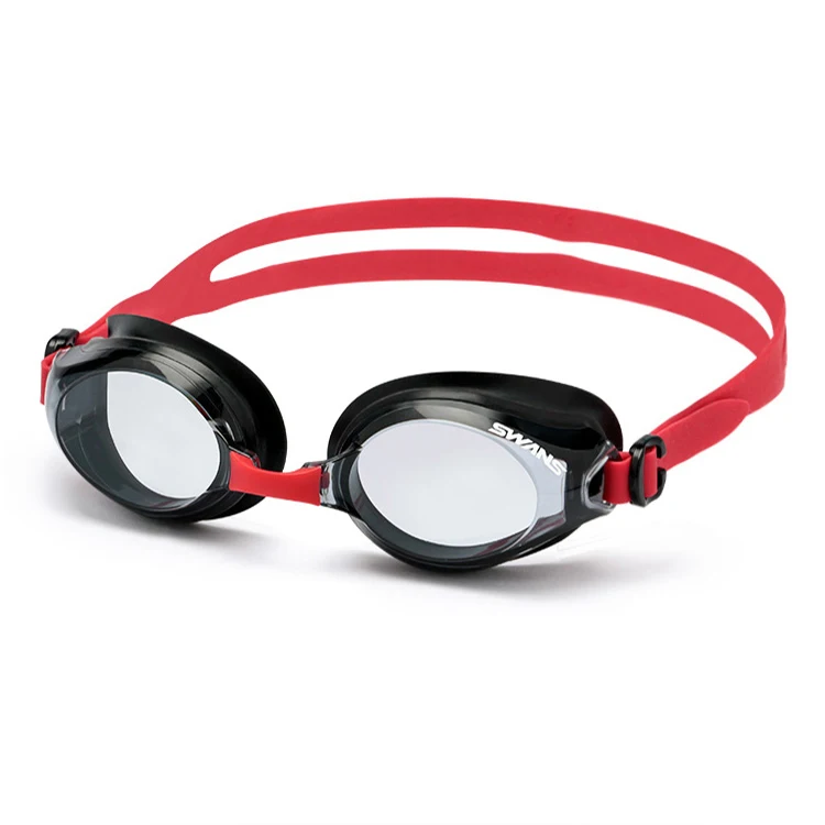 Плавательные очки для близоруких Водонепроницаемый Анти-туман Серфинг Плавание очки Профессиональный Плавание очки шапочки для бассейна Заглушки для ушей, зажим для носа комплект - Цвет: Plain goggles