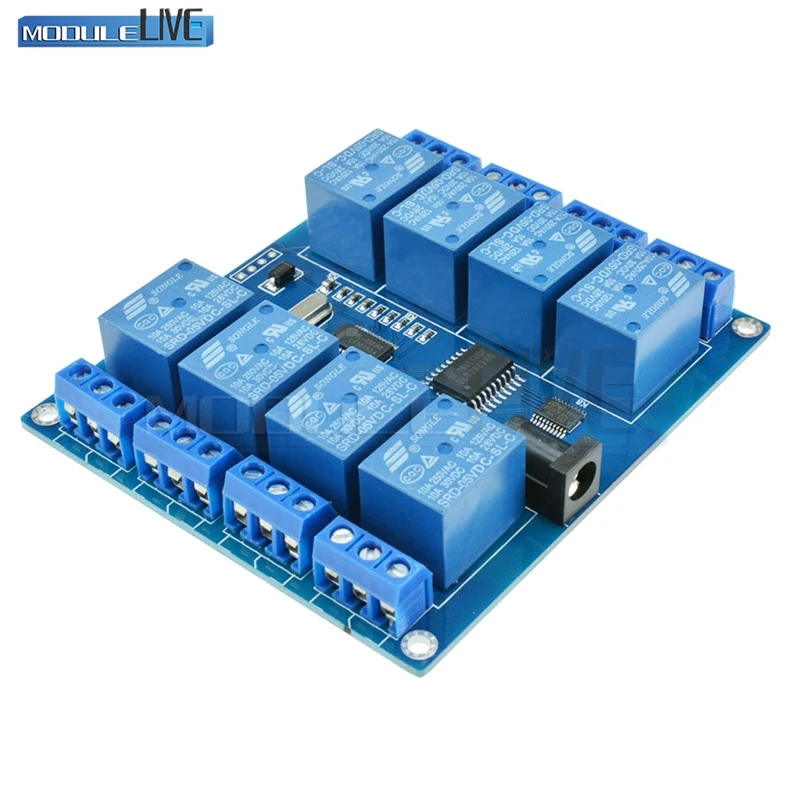 1Pcs DC 5V 10A 8 Channel Micro USB Relay Indicator Board Module PC Upper Computer ICSE014A Software Control 1Pcs DC 5V 10A 8 Channel Micro USB Relay Indicator Board Module PC Upper Computer ICSE014A Software Control