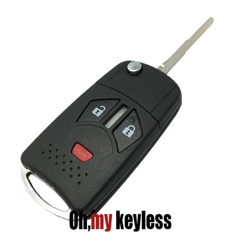 Remote Flip Folding Key Shell for Mitsubishi Eclipse