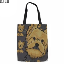 Экологичные многоразовые сумки для покупок, женские дизайнерские сумки для тяжелых магазинов, сумки на плечо для женщин, забавные сумки для продуктов