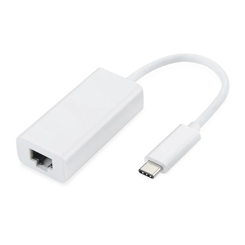 Недавно USB-C/TYPE-C к RJ45 Ethernet LAN Интернет Кабель-адаптер для MACBook и TypeC устройств